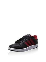 adidas Zapatillas Hoops Vs (Negro / Rojo)