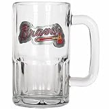 MLB Atlanta Braves 20-Ounce Root Beer Style Mug - Primary Logo