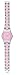 Swatch Women's Ceramic YLS167G Pink Ceramic Quartz Watch with Pink Dial