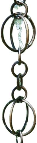 Rain Chain- Rain Chn Ant Lifcirc From Patina Products (Part Number R256)