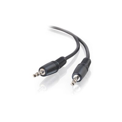 Electronics: Cables To Go Audio cable mini phone stereo 3.5 mm M mini phone stereo 3.5 mm M 25 ft shielded black
