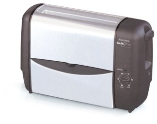 West Bend 78222 Quik-Serve Toaster, Stainless Steel