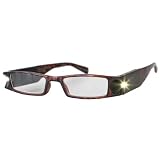 +4.0 Diotper Eschenbach LightSpecs LED Lighted Reading Glasses