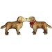 93904 Westland Giftware Mwah Magnetic Golden Retrievers Salt and Pepper Shaker Set, 2-3/4-Inch