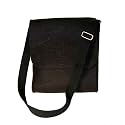 Messenger Bag Black - 12 inches X 11 inches