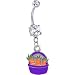 Easter Carrot Basket Belly Ring