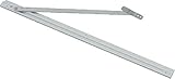 開き窓アームストッパー(HH-3K-12132-353) YS：シルバー×勝手：外観左吊元
