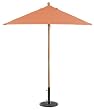 Square 6' Market Umbrella - Canvas Melon