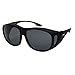 Yodo Fit Over Glasses Sunglasses with Polarized Lenses for Men and Women,Black