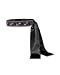 Floral Jeweled & Metallic Embroidered Black Satin Sash Belt by Coldwater Creek OSFM~75% off Clearance Priced-Final Sale
