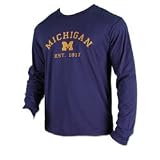 Michigan Wolverines T-shirts - Long Sleeve Super Soft