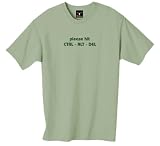 please hit CTRL-ALT-DEL 100% Cotton Unisex Tee with funny Beware of the Geek Joke Text