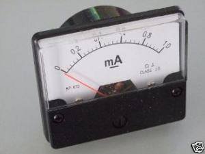 Amperemeter Einbau Messinstrument