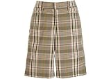 Misses Dockers Golf Plaid Bermuda Shorts