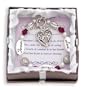 Love, Mother, Forever Silver & Crystal Expressively Yours Bracelet