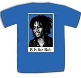 BOB MARLEY - B Is For BOB - Royal Blue Toddler T-shirt - size Small [Apparel]