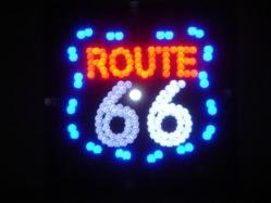 Route 66 Led Neon Sign and Light - 15x15
