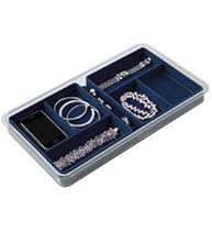 Jewelry Stax 6 Compartment, Midnight Blue