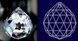 40mm 1.5 30% Lead Crystal Ball #701-40