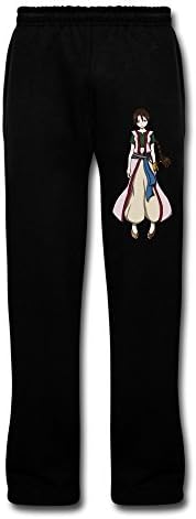 WVCAK Men's Magi The Labyrinth Of Magic Anadil Qamar Bottom Sweatpants With Pocket L Black