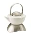 Spiral Teapot With Warming Stand By Steel Function