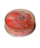 Electronics : TDK DVD-RW SPINDLE OF 10