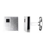 Men's Stainless Steel Square Cuff Links