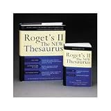 Roget's II: The New Thesaurus, Third Edition, Paperback, 4 1/4 x 6 7/8 (HOU0395748763)