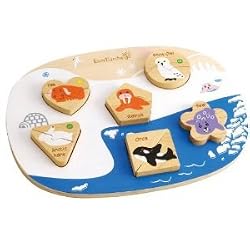 MAXIM ARCTIC WOODEN PUZZLE EVER EARTH
