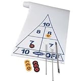 Halex Portable Shuffleboard Set with Court