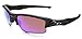 Oakley Flak Jacket XLJ Sunglasses Polished Black / Prizm Golf & Carekit Bundle