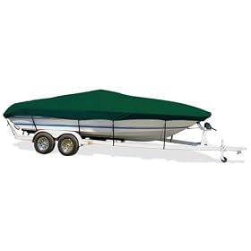 Taylor Made Products Trailerite Semi-Custom Boat Cover for Day Cruisers Boats with Inboard Outboard Motor by