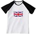 Great Britain Union Jack Flag Jr. Miss Cap Sleeve