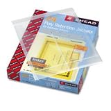 Smead 68191 Smead Two-Hole Letter/Legal Expanding Pockets, Lgl/Ltr, Poly, CLR, 24/Bx