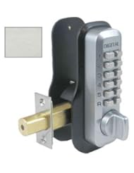 Lockey Digital M210 Mechanical Keyless Entry Bump Proof Deadbolt Door Lock Satin Nickel Finish