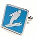 Skier Cufflinks