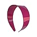 2 Inch Wide Hard Plastic Headband with Teeth Hair band (Keshet Accessories)