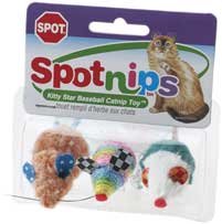 Ethical Cat Toy Rainbow Mice 3 Pack - 2595