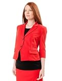 A Pea in the Pod: Double Breasted Bi-stretch Suiting Maternity Jacket