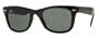 Ray Ban RB4105 Folding Wayfarer Sunglasses - 601 Glossy Black (G-15XLT Lens) - 50mm