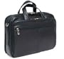Kenneth Cole Reaction Double Gusset Top Zip Leather Briefcase "I Rest My Case"