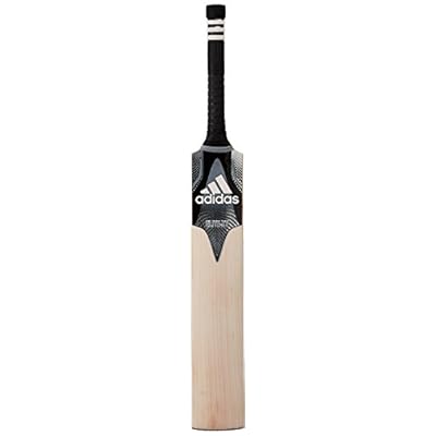 adidas Elite XT English Willow Cricket Bat, Men's Short Handle (Black)