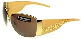 Dolce & Gabbana - Brand New Dolce Gabbana 2014 Sunglasses in the brown / beige & gold (07773) 100% AUTHENTIC.