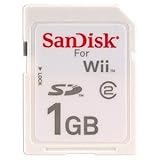 SanDisk Gaming 1GB Class 2 Secure Digital Memory Card for Wii