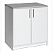 Elite Garage/Laundry Room Base with 2 Doors In White Finish By Prepac Furniture