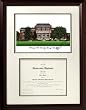 Mississippi State University Graduate Framed Lithograph w/ Diploma Opening