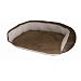 Comfort Pet Products Flip Orthopedic Bolster Pet Bed, Large, Tan