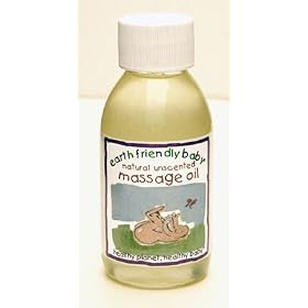 Earth Friendly Baby Unscented Massage Oil 100ml