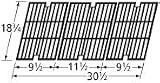 31mx4qclSDL. SL160  Outdoor Gourmet Grill Cast Iron Cooking Grids, MCM 63013