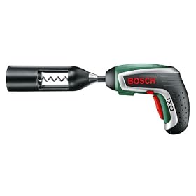 Bosch IXO Vino Cordless Lithium-Ion Screwdriver with Corkscrew Attachment